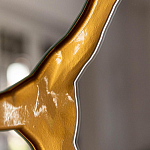 Зеркало кругле с декоративной золотой вставкой Golden Tree варинант исполнения - 2 | Loft Concept в Волгограде