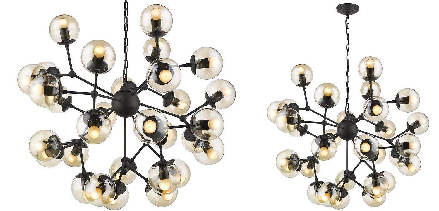 Люстра Modo Chandelier black Люстра Modo Chandelier black - Loft-Concept в Волгограде