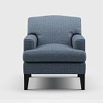 Мебельная ткань Шенилл голубой цвет 142 см T4-49 варинант исполнения - 5 | Loft Concept в Волгограде