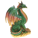 Декоративная статуэтка Дракон Green Orange Dragon Statuette варинант исполнения - 1 | Loft Concept в Волгограде