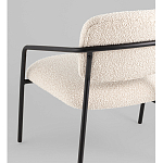 Кресло лаунж Rooney букле белый варинант исполнения - 3 | Loft Concept в Волгограде