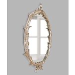Зеркало овальное с деревянной ветвистой рамой Branched Mirror варинант исполнения - 1 | Loft Concept в Волгограде