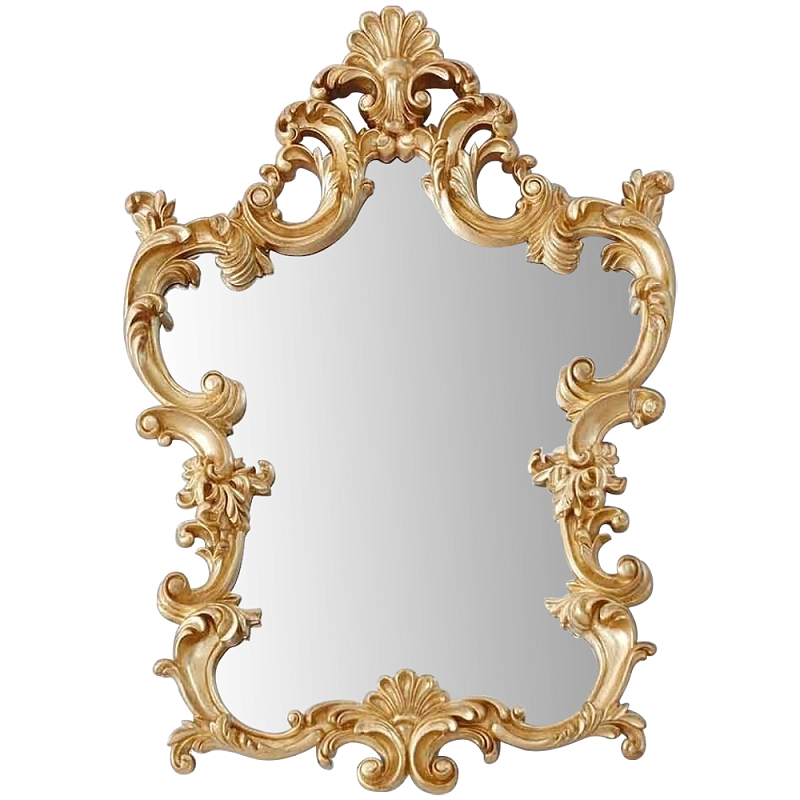 Настенное зеркало Callero Golden Mirror Золотой Настенное зеркало Callero Golden Mirror Золотой в Волгограде | Loft Concept