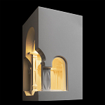 Встраиваемый в стену гипсовый светильник под покраску с арками и рельефными колоннами Antiquity Athena варинант исполнения - 5 | Loft Concept в Волгограде