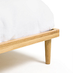 Кровать из массива дуба с пружинным блоком Mateta варинант исполнения - 7 | Loft Concept в Волгограде