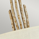 Бра с белым абажуром и элементами в виде натуральных веток Hinkley варинант исполнения - 2 | Loft Concept в Волгограде