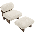 Кресло с оттоманкой Hawaii варинант исполнения - 2 | Loft Concept в Волгограде