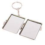 Зеркало брелок складное двухстороннее из натурального камня Малахит Stone Mirrors варинант исполнения - 3 | Loft Concept в Волгограде