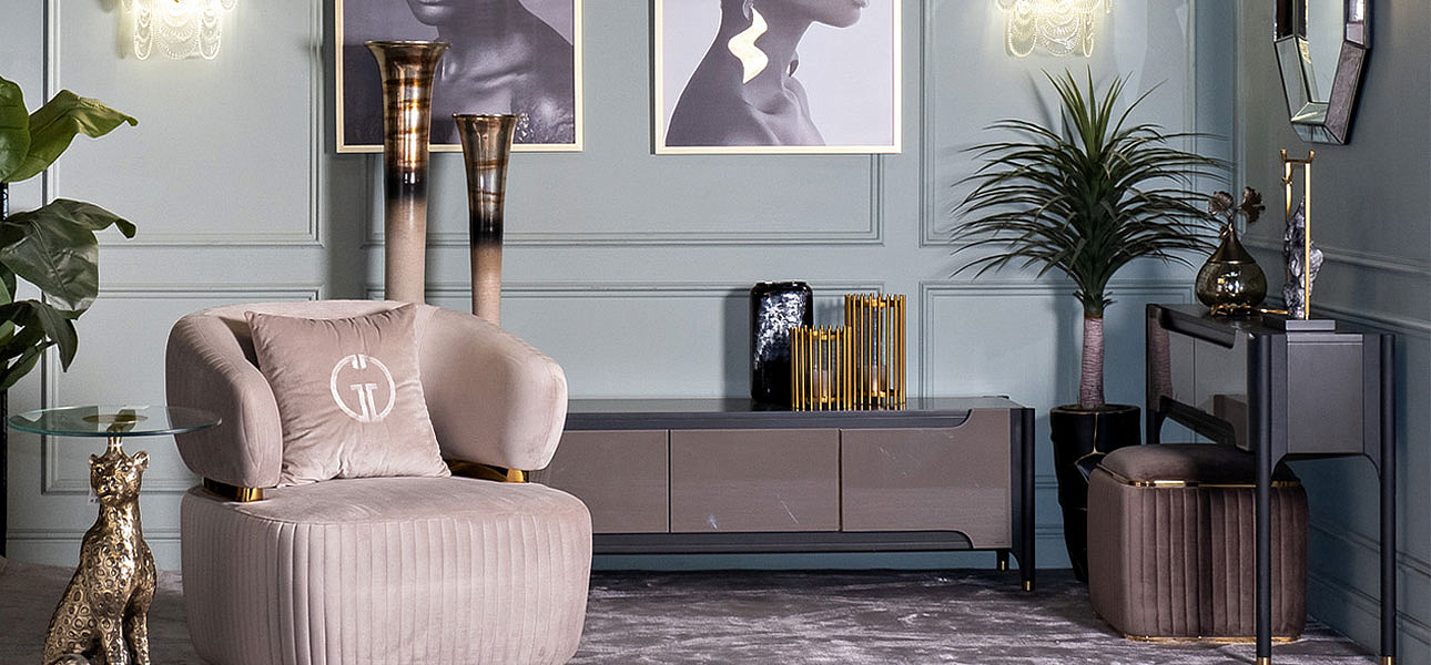 Ваза бежевый конус Sophia 100 Ваза бежевый конус Sophia 100 - Loft-Concept в Волгограде