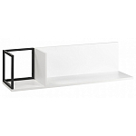 Полка навесная белая открытая Strict Lines  варинант исполнения - 1 | Loft Concept в Волгограде