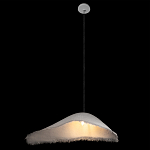 Подвесной светильник с асимметричным волнообразным абажуром и фактурной бахромой по краю Tactile Line варинант исполнения - 5 | Loft Concept в Волгограде