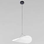 Подвесной светильник с белым тканевым плафоном в форме облака Crystal Cloud Junction варинант исполнения - 2 | Loft Concept в Волгограде