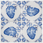 Плитка с узором Мое сердце варинант исполнения - 1 | Loft Concept в Волгограде