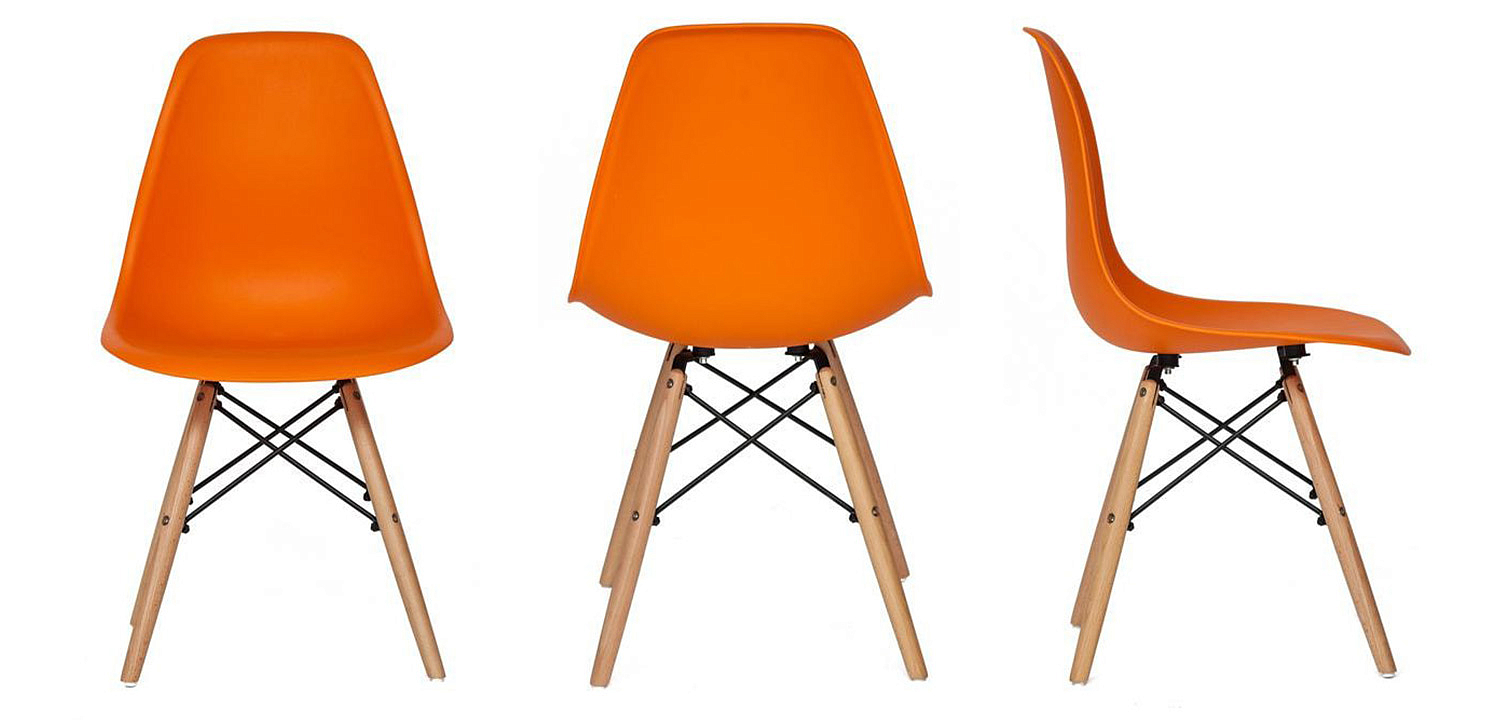 Стул DSW orange Стул DSW orange - Loft-Concept в Волгограде