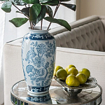 Ваза с синим цветочным орнаментом Blue & White Ornament  варинант исполнения - 4 | Loft Concept в Волгограде