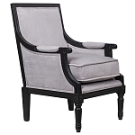 Кресло Harry Armchair black and grey velour варинант исполнения - 1 | Loft Concept в Волгограде