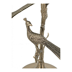 Столик с круглой стеклянной столешницей и корпусом в виде двух павлинов на ветке Table Two Peacocks варинант исполнения - 5 | Loft Concept в Волгограде