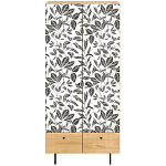 Шкаф с принтом Leaf bouquet варинант исполнения - 2 | Loft Concept в Волгограде