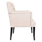 Кресло Addison Chic Armchair beige flax варинант исполнения - 1 | Loft Concept в Волгограде