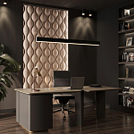 Гипсовая 3D панель с принтографией PM-108 варинант исполнения - 6 | Loft Concept в Волгограде