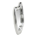 Зеркало в серебряной раме Liquid Iron варинант исполнения - 2 | Loft Concept в Волгограде