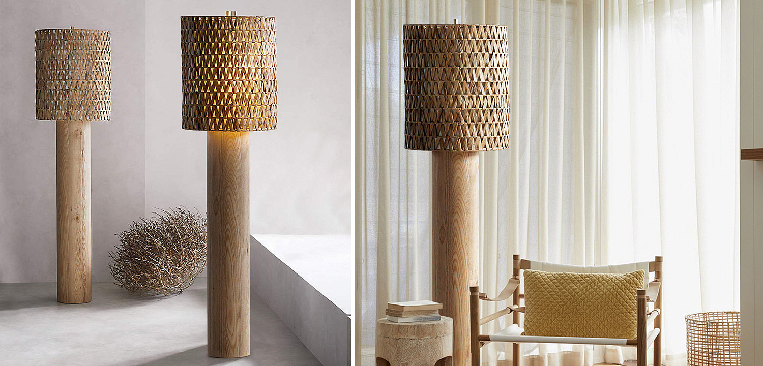 Торшер Wicker Furniture Tenny Floor Lamp Торшер Wicker Furniture Tenny Floor Lamp - Loft-Concept в Волгограде