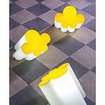 Настольная дизайнерская лампа Poltronova Passiflora Yellow Table Lamp варинант исполнения - 3 | Loft Concept в Волгограде