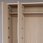 Большой Шкаф Primo Светлый дуб с 3 дверьми и 3 выдвижными ящиками варинант исполнения - 5 | Loft Concept в Волгограде