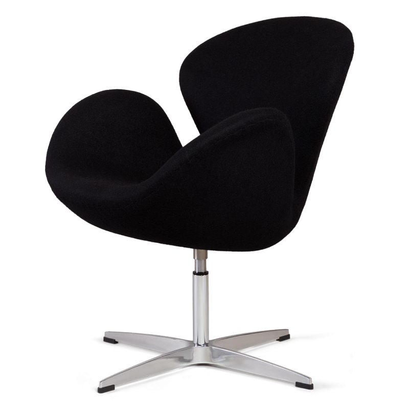 Кресло Swan black Черный Кресло Swan black Черный в Волгограде | Loft Concept