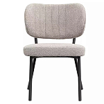 Стул мягкий с серо-бежевой буклированной обивкой Inspiration from Provence варинант исполнения - 1 | Loft Concept в Волгограде