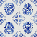 Плитка с узором Мозг варинант исполнения - 1 | Loft Concept в Волгограде