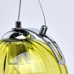 Люстра каскадная с 5-ю разноцветными стеклянными плафонами Kaleido варинант исполнения - 8 | Loft Concept в Волгограде