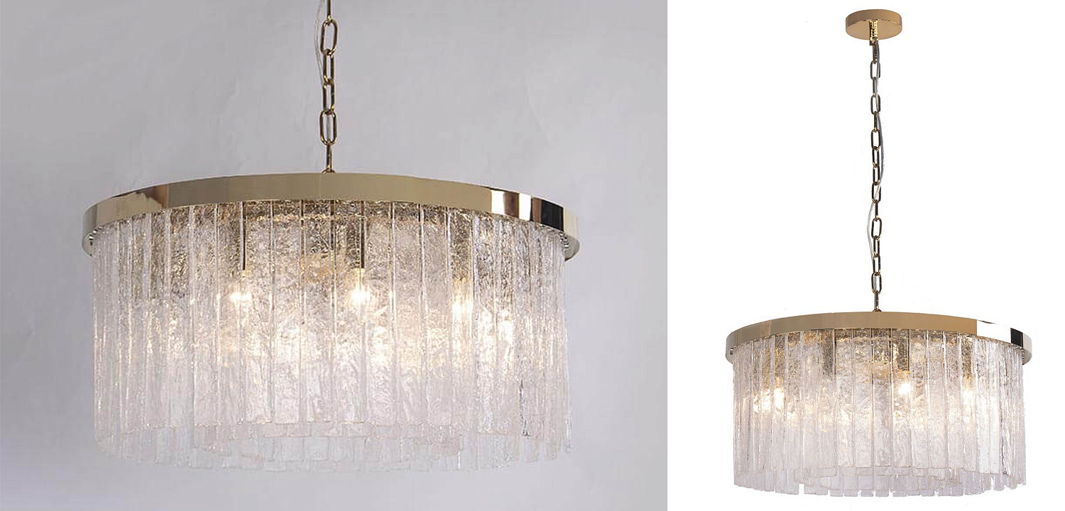 Люстра Crystal Harvey Gold Chandelier 60 Люстра Crystal Harvey Gold Chandelier 60 - Loft-Concept в Волгограде