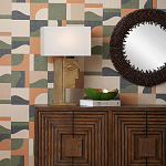 Настольная лампа с прямоугольным белым абажуром Skillful Face варинант исполнения - 6 | Loft Concept в Волгограде