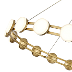 Люстра кольцевая с круглыми светодиодными источниками света Maxine Light варинант исполнения - 10 | Loft Concept в Волгограде