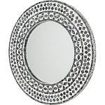 Настенное зеркало Black and white mosaic варинант исполнения - 3 | Loft Concept в Волгограде