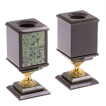 Настольный канцелярский набор из нефрита Apollo варинант исполнения - 4 | Loft Concept в Волгограде