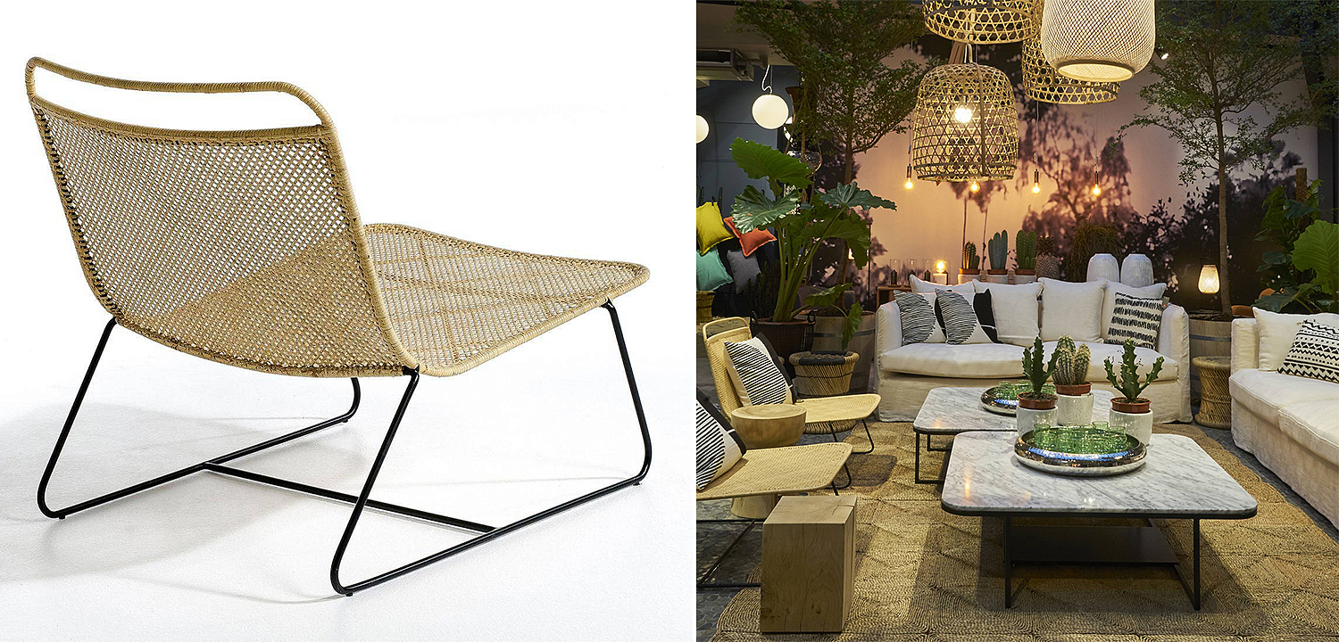 Кресло Lounge Wicker Armchair Кресло Lounge Wicker Armchair - Loft-Concept в Волгограде