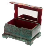 Шкатулка с мозаикой из натуральных камней Stone Casket варинант исполнения - 2 | Loft Concept в Волгограде