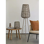 Торшер с плетеным металлическим плафоном Wicker Iron Lamp варинант исполнения - 2 | Loft Concept в Волгограде