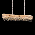 Люстра волнистой формы с каскадом из прозрачного хрусталя Constant Sparks варинант исполнения - 4 | Loft Concept в Волгограде