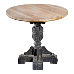 Столик кофейный с резным античным узором Antique Engraving варинант исполнения - 1 | Loft Concept в Волгограде