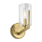 Бра с прозрачным плафоном в форме цилиндра Kichler варинант исполнения - 1 | Loft Concept в Волгограде