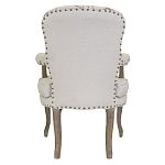 Кресло с изображением сакуры Aubrey Classical Armchair beige flax варинант исполнения - 2 | Loft Concept в Волгограде