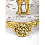 Чаша на бронзовых ножках с тремя ангелами Eden Garden варинант исполнения - 3 | Loft Concept в Волгограде