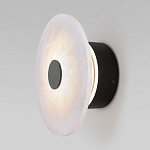 Бра светодиодный с мраморным рассеивателем черный  варинант исполнения - 2 | Loft Concept в Волгограде