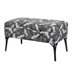 Банкетка с принтом из журавлей Crane варинант исполнения - 2 | Loft Concept в Волгограде