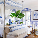 Обои ручная роспись Porto by Alessandra Branca Original colourway on dyed paper варинант исполнения - 1 | Loft Concept в Волгограде