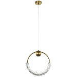 Подвесной светильник с плафоном в виде кольца Gilbertine Ring Hanging Lamp варинант исполнения - 2 | Loft Concept в Волгограде