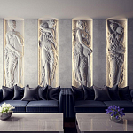 Барельеф FOUNTAIN OF INNOCENTS варинант исполнения - 1 | Loft Concept в Волгограде